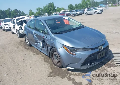 2020 Toyota Corolla Le z USA, uszkodzony, nr VIN JTDEPRAE8LJ058808